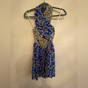 MISSGUIDED petite halter mini dress bought from ASOS. Size 0. NWT. $40